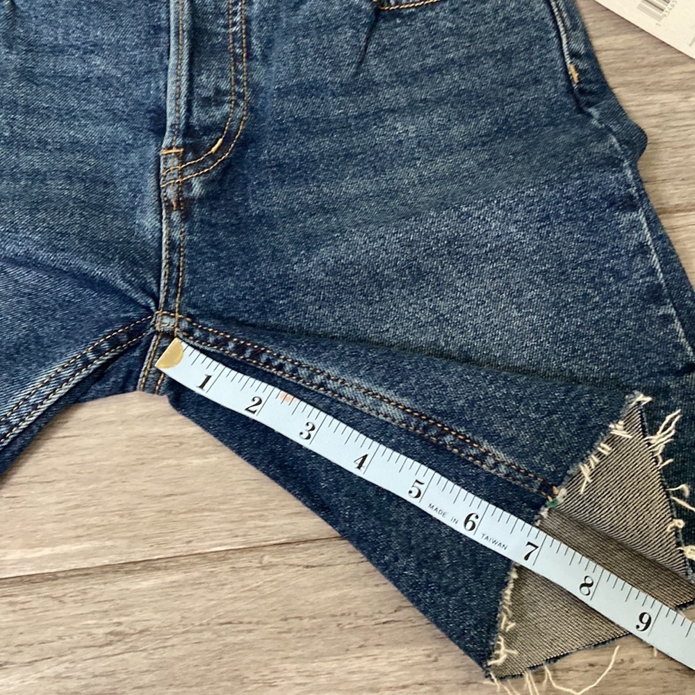 Free People We The Free People Denim Shorts Western Core Coastal Cowgirl Blue - Picture 15 of 15